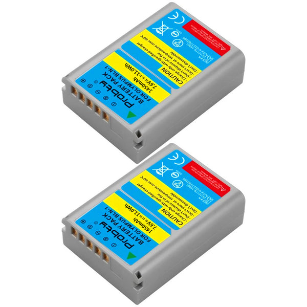 2 Stück 1450mAh BLN-1 BLN 1 PSBLN1 PS-BLN1 PS BLN-1 Ersatzakku für Olympus E-M5 OM-D E-