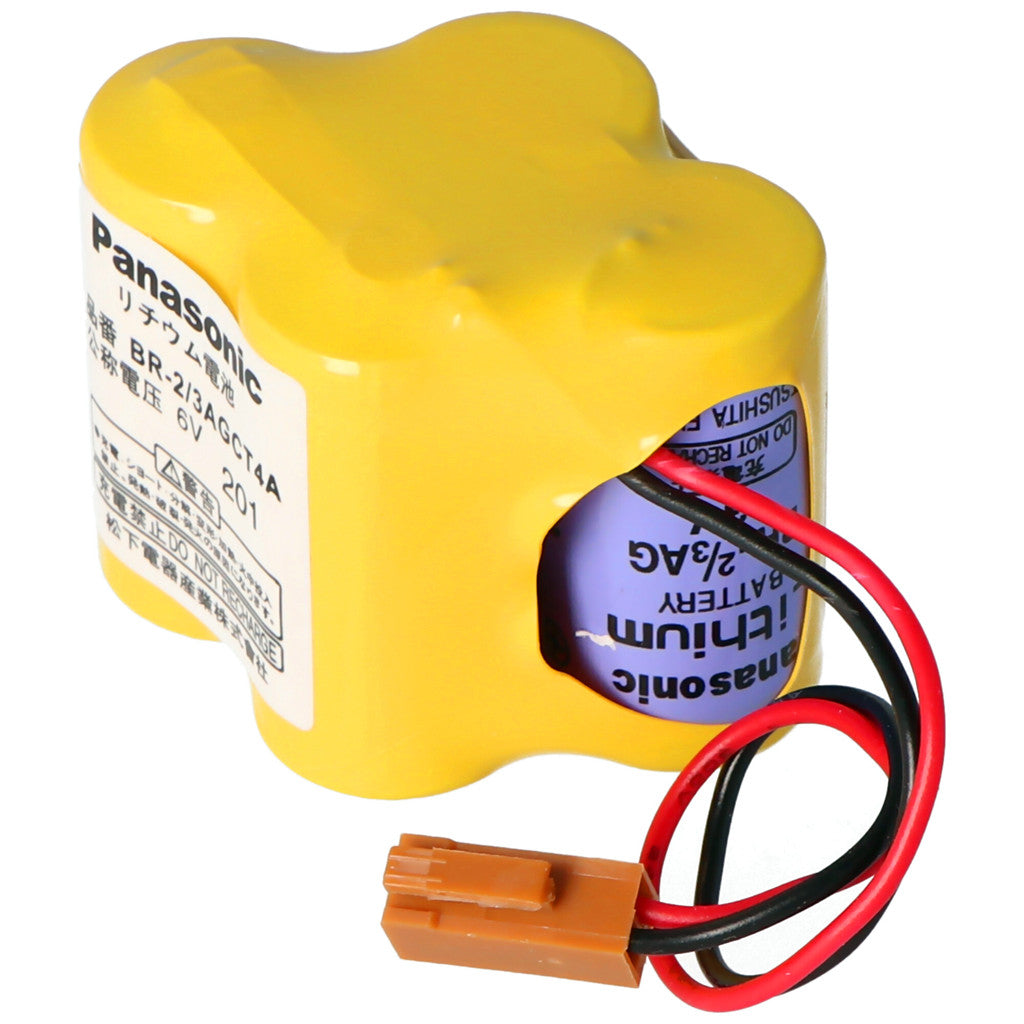 BR-2/3AGCT4A Panasonic Battery, Fanuc A98L-0031-0025