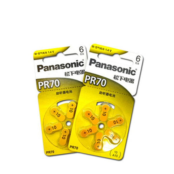 4 Stück 1,4 V PR70 S10 Cochlea In-Ear A10 Batterien für Hörgeräte