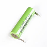 10PCS 1500mAh 3,2V 18650 wiederaufladbare Lithium Eisenphosphat Batterie mit Lötfahnen für 12V 24V Elektrofahrrad USV Stromversorgung HID Solarlicht