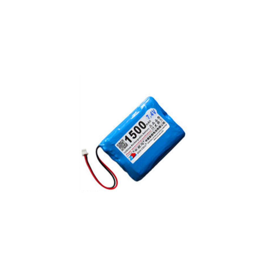 2x 1500mAh 7,4V MX1.25 positiver Stecker Blaue Hülle 102050 Lithium Polymer Akku für tragbare Geräte