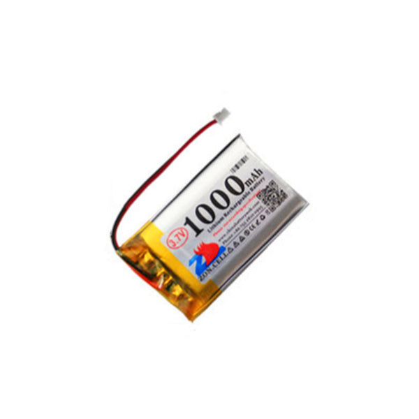 3,7 V 1000 mAh MX1.25 Vorwärtsstecker 802540 Polymer Lithium Batterie