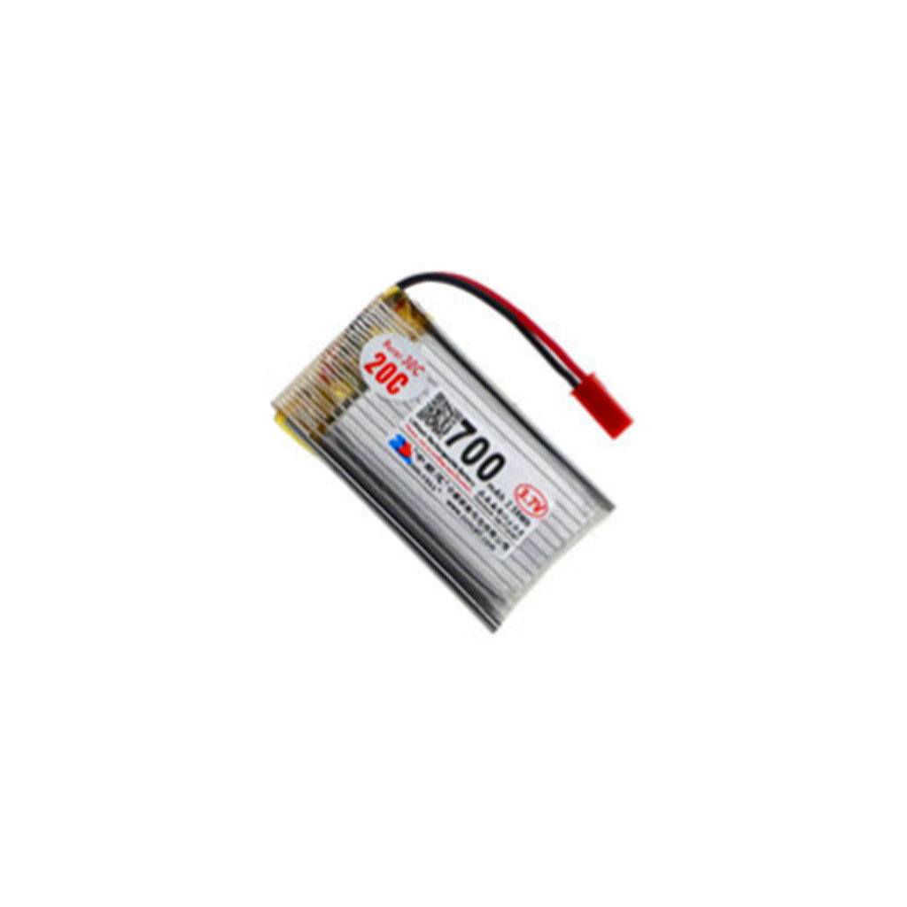 2x3.7V 700mAh Powered JST Reverse Male Plug 802540 Polymer Lithium Batteriepack