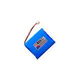 2x3.7V 800 mAh XH2.54 Reverse Stecker blau Dichtungssatz 603040 Polymer Lithium Batterie