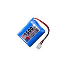 2x3.7V 1500 mAh XH2.54 umgekehrter Stecker blauer Dichtungssatz parallel 603040 Polymer Lithium Batterie