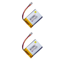 2x3,7V 1200mAh PH2.0 3P Stecker mit NTC-Schutz dreiadrig 523450 Polymer Lithium Batterie