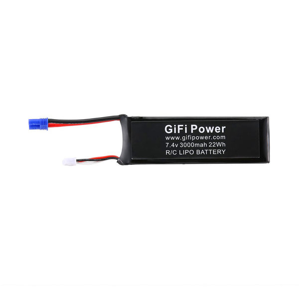 7,4 V 3000 mAh Verbesserte Lipo-Batterie für Hubsan H501S-Drohne