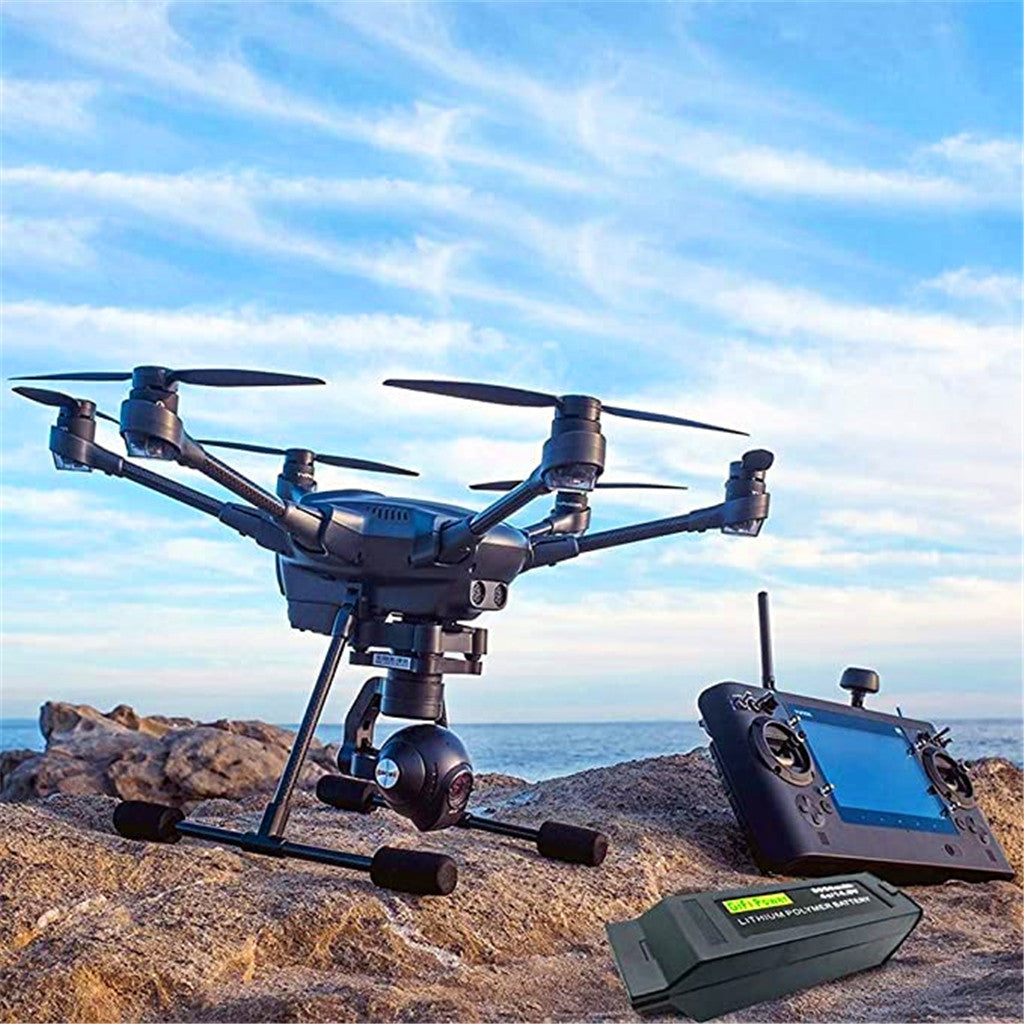 6000mAh 4S 14.8V Lipo Replacement Battery For YUNEEC Typhoon H Drone - Longer Flight Time, Intelligent Protection