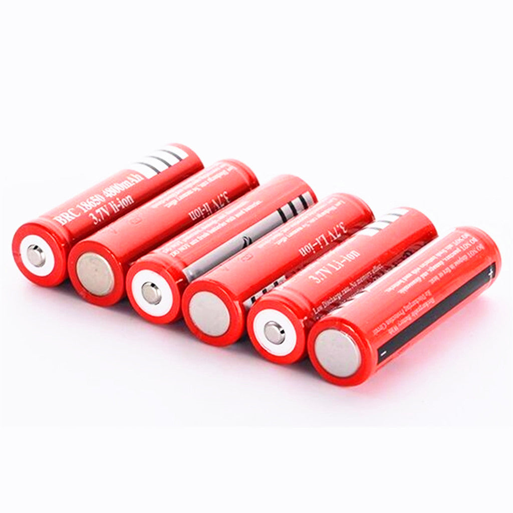 18650 Batterie 3,7V 6800mAh Wiederaufladbare Liion Batterie Für Led  Taschenlampe Batery Litio Batterie
