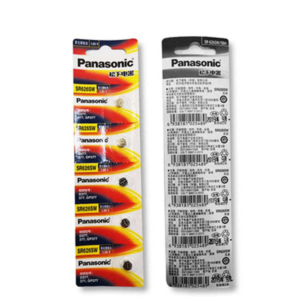 10 Stück Batterien für LR626h Quarzuhr AG4 377 a377s