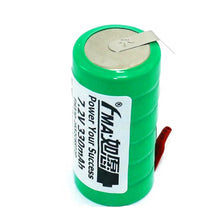 Auto Alarm Elektronische kehle Batterie Ni-Mh 7,2 V 330mAh Taste Wiederaufladbare Zell 26*52mm