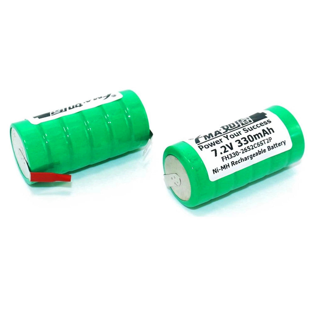 Auto Alarm Elektronische kehle Batterie Ni-Mh 7,2 V 330mAh Taste Wiederaufladbare Zell 26*52mm