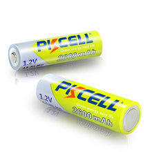 8 stücke PKCELL NIMH AA 2600Mah 1,2 V 2A Ni-Mh Wiederaufladbar Batterie + 2 stücke Boxen