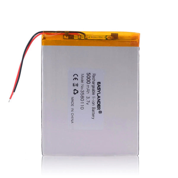 Lithium Ionen Akku 3,7 V Tablet-Computer 3,7 V 5000 mAh geeignet für 8 Zoll n83, n86 a85, a86 Tablet-Computer Akku 3580110