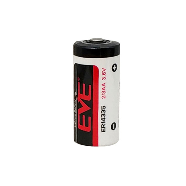 EVE Yiwei Lithium Energy ER14335 Batterie 3,6V 2/3AA Rauchmelder Schwefelwasserstoffmelder Lithium Batterie