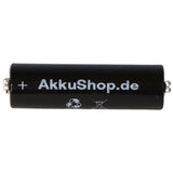 Ni-MH Akku X1600 AA ist auch passend für Wella Contura HS40, HS61 ca. 50,5x14,5mm