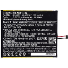 3.8V 6200mAh Tablette akku für  Kindle Fire HD 10.1 Kindle Fire HD 10.1 7th SL056ZE Li-Polymer