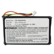 3.7V 1100mAh GPS, Navi akku für  DriveSmart 5 LMT Nuvi 30 Nuvi 50 Nuvi 50LM Nuvi 52 Nuvi 52LM Nuvi 52LMT Nuvi 55 Nuvi 55LM Nuvi 55LMT Li-ion