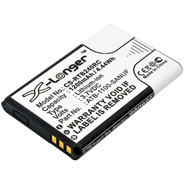 3.7V 1200mAh Fernbedienung akku für Pro Pro24.i Pro24.r Pro24.r v2 Pro24.z SRC RC60Tp6 X60 S40 S50 X50 Li-ion