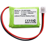 3.7V 200mAh Hundehalsband akku für  E-Fence 3500 Receiver YS-300 Bark Collar Li-Polymer