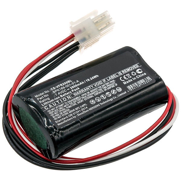 7.4V 2600mAh Zahlungsterminal akku für PCA169-001-01 PCA169-404-01-A Ruby 2 Ruby CI Li-ion
