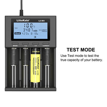 UT4 Universal Akkuladegerät Akkuladegerät für Li-Ion / IMR / INR / Akku NI MH / NI-Cd A AA AAA AAAA C SC D LiFePO4 Akku