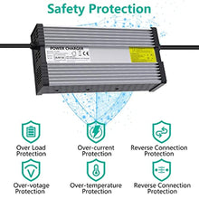 29.2V 15A LiFePO4 Ladegerät Automatisches Intelligentes Batterieladegerät Entwickelt