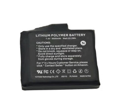 7,4V-3000 mAh wiederaufladbarer Lithium-Polymer-Akku beheizte Socken Einlegesohlen beheizte Handschuhe Akkupack+Ladegerät