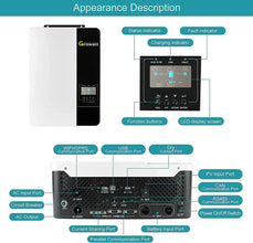 Growatt Solar Off-Grid Energy Storage 240Vac Wechselrichter Lieferant 5kw Wechselrichter 5000es