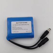 12V 3000mah 18650 wiederaufladbarer Lithium-Akku